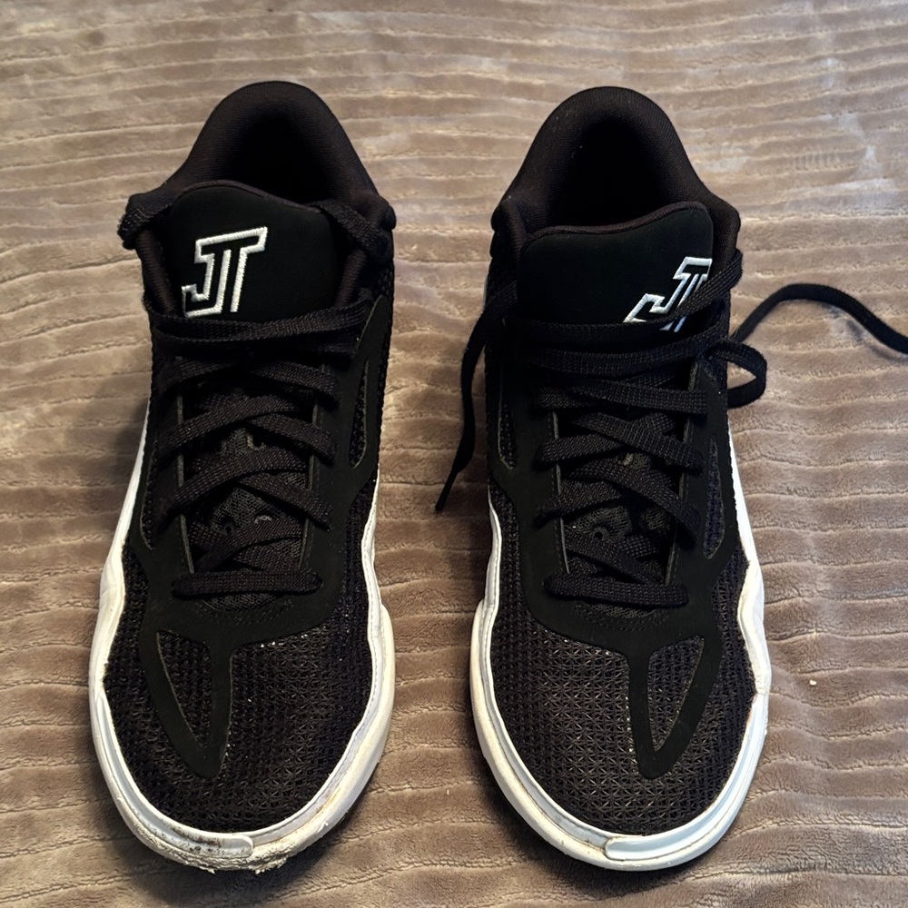 Jordan Black and White Sneakers